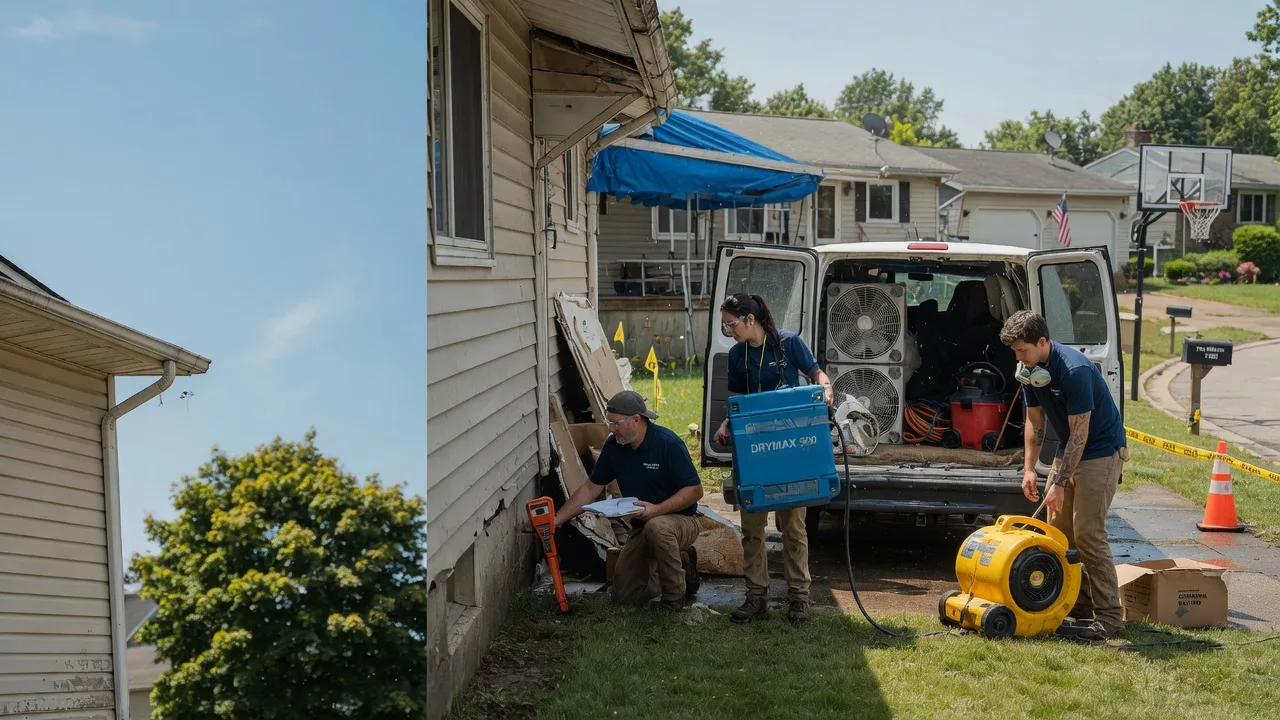 Ceiling Leak Cleanup in Rosiclare, IL near me