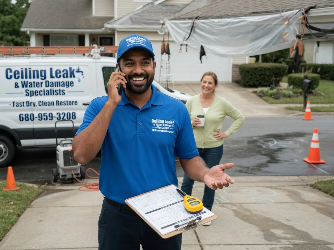 Ceiling Leak Cleanup Rosiclare, IL FAQs